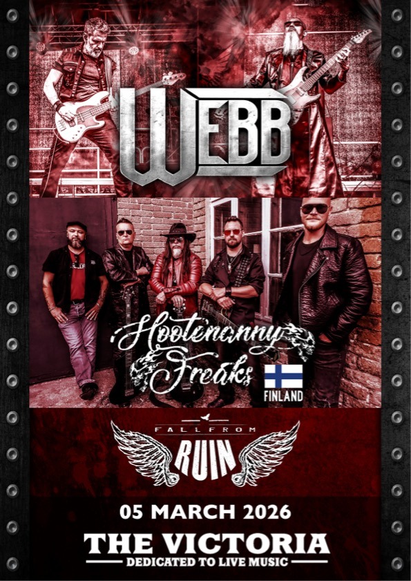 Webb / Hootenanny Freaks / Fall From Ruin in Swindon